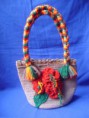 MOCHILAS DE 2 HILOS CON FLORES 